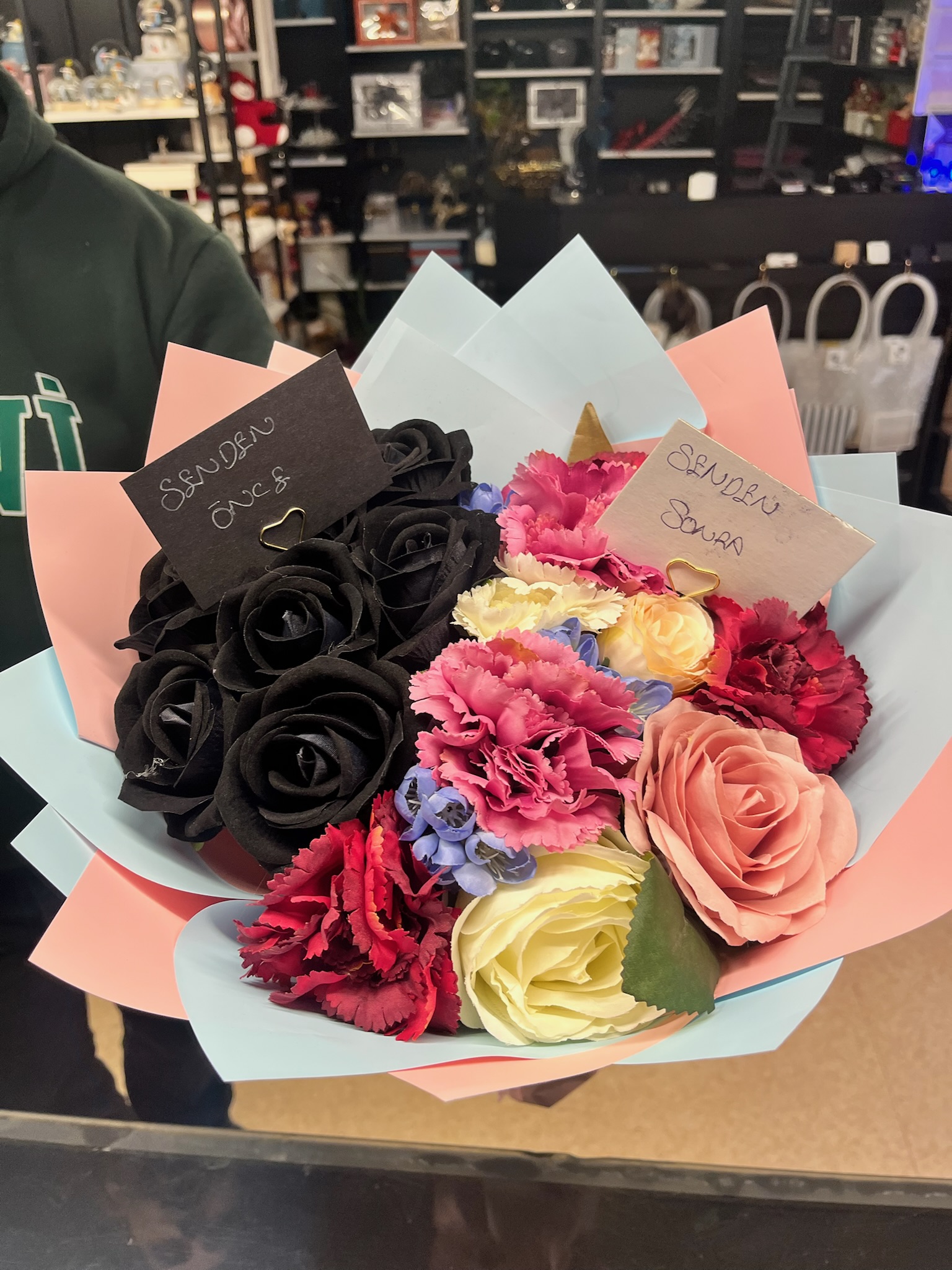 Yapay senden önce senden sonra buketi