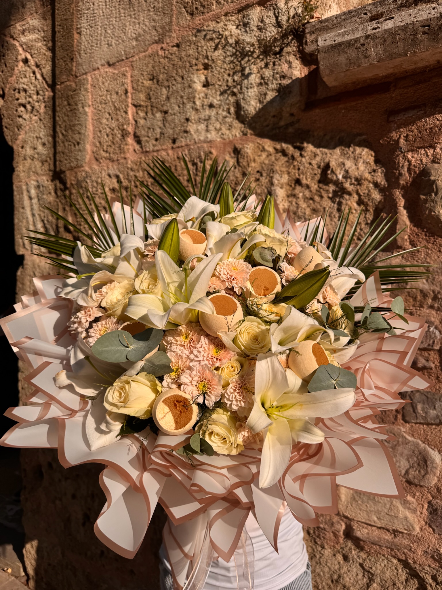 Krem Lilyum & Gül Harmoni Buketi